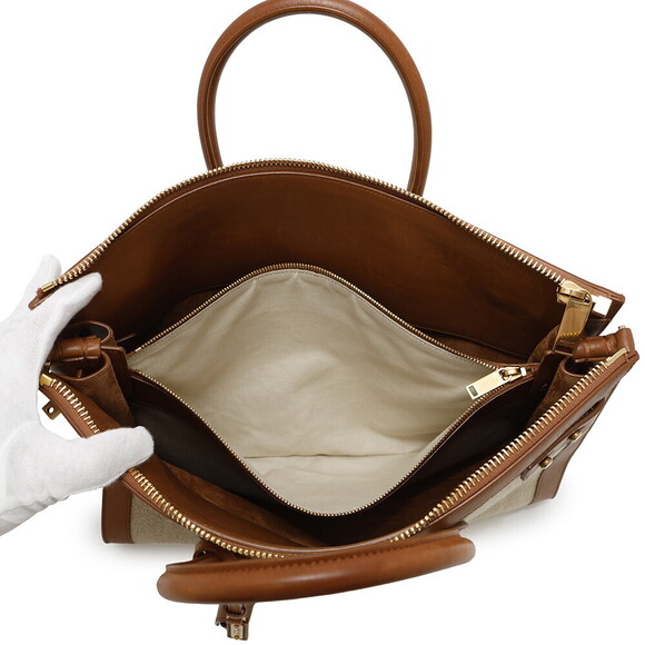 Saint Laurent Paris Sac de Jour Tote Bag Shoulder - Picture 6 of 11